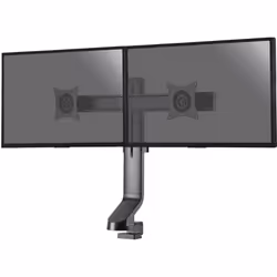 Révolutionnez votre espace de travail avec les supports PC pour stations de travail de Kimex, conçus pour accueillir 1 à 2 éc ...