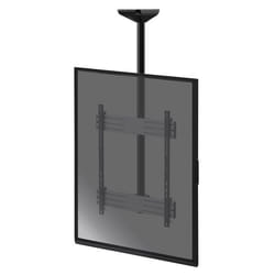 Support Plafond pour écran TV LCD LED 65-75 KIMEX - Mode Portrait - Hauteur 150 cm - Noir