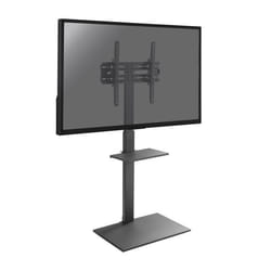 SUPPORTS TV SOL SUR PIED - KIMEX - Support sur pied pour écran TV  32-55 Hauteur 95-125cm - 030-1744 - Noir