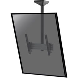 Support plafond inclinable pour 1 écran portrait 43''-75'' - Hauteur 100cm