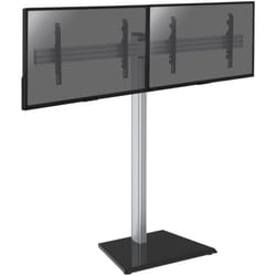 Support sur pied pour 2 écrans tv 50'' - 55'' - Hauteur 175cm - a poser