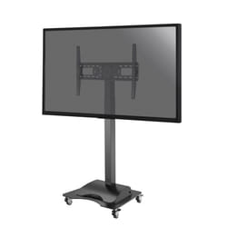 SUPPORTS TV MOTORISES - KIMEX - Support ascenseur motorisé pour écran TV 37-75 sur roulettes - 018-6164K1 - Noir