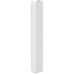 Kimex - Goulotte passe-câbles verticale de bureau, 35 cm, Blanc