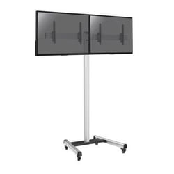 KIMEX 031-1213K2 support pour téléviseur 49" Noir, Gris