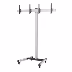 KIMEX 031-1213K2 support pour téléviseur 49" Noir, Gris