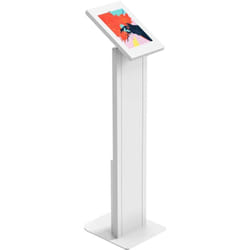 Borne universelle pour tablette Apple et Samsung 9.7''-11'', Blanc