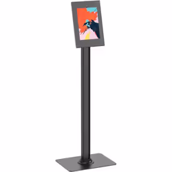 Kimex - Support sur pied universel pour tablette Apple et Samsung 9.7''-11'', Noir