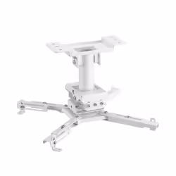 SUPPORTS PLAFOND VIDEOPROJECTEURS - KIMEX - Support plafond vidéoprojecteur Hauteur 25cm Blanc - 052-3000 - Blanc