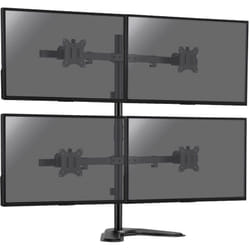 Kimex - Support de bureau pour 4 écrans moniteurs pc 17'- 32'