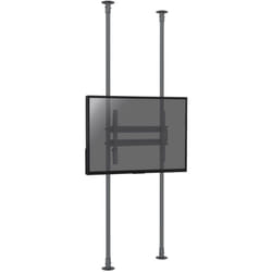 Kimex - Support sol-plafond pour écran tv 50''- 100'' - Hauteur max 300cm