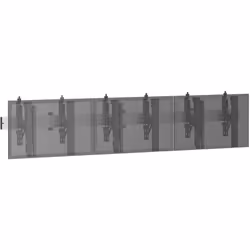 Le support KIMEX 031-3301K1 a été conçu pour accueillir 3 écrans TV de 45" à 50" répondant aux standards VESA (200x200 min -  ...