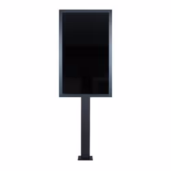 KIMEX 033-1003K3 support pour téléviseur 139,7 cm (55") Noir