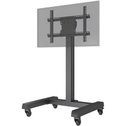 Support mobile pour écran tv 32''-75'', Hauteur 118 cm
