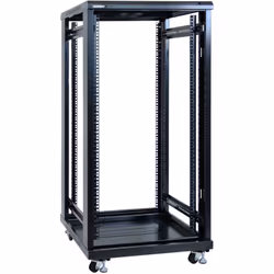 Optimisez votre espace réseau avec les racks à cadre ouvert 19'' de Kimex. Conçus pour offrir une solution flexible et effica ...