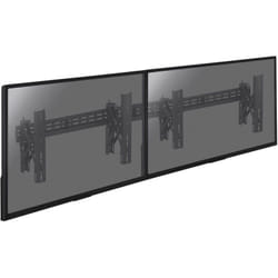 Kimex - Support mur d'images 2 écrans tv 49''-65'' Push Pull