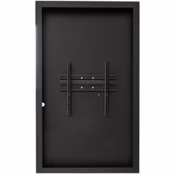 Le support vitrine 033-2001K est conçu pour accueillir un écran TV 55" répondant au standard VESA (200x200 min, 400x600 max), ...