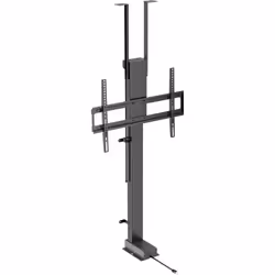 Le support motorisé KIMEX 018-6065W est un ascenseur pour écran de télévision de 43 à 88 pouces répondant aux standards VESA ...