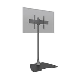 SUPPORT VITRINE - KIMEX - Support sol pour écran TV 50 - 75 Hauteur 180cm Vesa 600x600 - 032-1021K5 - Noir