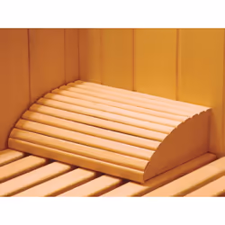 Description générale Le repose-tête ergonomique en bois d'abachi est conçu pour améliorer le confort lors des séances de saun ...
