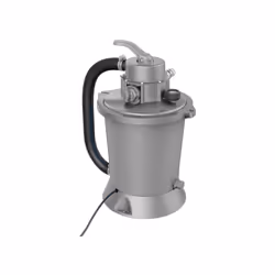 Filtre à sable + pompe intégrée 3 m³/h Spécial piscine hors sol offre une solution efficace pour filtrer l'eau de votre pisci ...