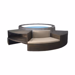 Description générale Ce mobilier élégant et fonctionnel pour spa semi-rigide Vita Premium Netspa est conçu pour embellir votr ...