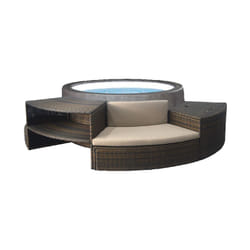 Netspa - Mobilier pour Spa semi-rigide rond vita premium