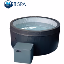 Description générale Le NetSpa Ice est un spa innovant qui permet de réguler la température de l'eau de 3°C à 42°C. Grâce à s ...