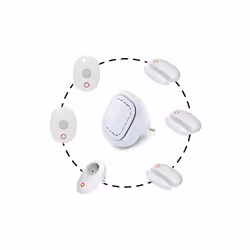 Alarme sans fil connectée LIFEBOX SMART L'alarme sans fil connectée est une alarme intelligente qui trouvera facilement sa pl ...