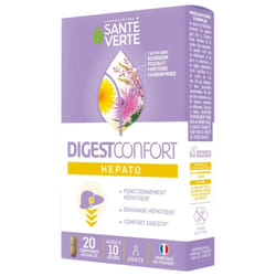 Santé Verte DigestConfort Hepato 20 Comprimés