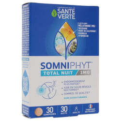 Santé Verte Somniphyt Total Nuit 30 Comprimés
