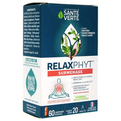 Santé Verte RelaxPhyt Surmenage 60 Comprimés