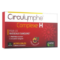 Santé Verte Circulymphe Complexe H 16 Comprimés