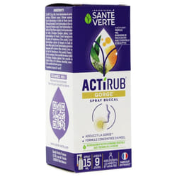 Santé Verte Actirub Spray Buccal 15 ml