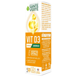 Santé Verte Vit D3 1000UI 20 ml