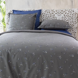 Housse de couette Percale de Coton Prune et taie d'oreiller - PD7425-240