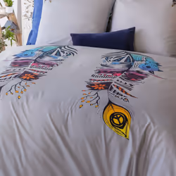 Housse de couette Percale de Coton Monica et taie d'oreiller - PD7429-240