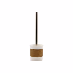 Brosse Wc de la marque MSV. La brosse et le récipient sont faciles à nettoyer et ont un support solide. Le design classique s ...