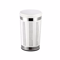 MSV 3700703901136, 46 L, Rond, Acier inoxydable, Acier, Blanc, Blanc, 600 mm