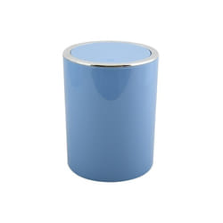 MSV - Poubelle à bascule kamaka 6L Bleu Pastel