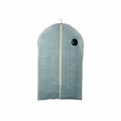 MSV 3700703903345, Sac souple pour vêtements, Transparent, Polyamide, Fermeture à glissière, 60 cm, 80 cm