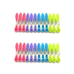MSV 3700703903994 pince à linge 12 pièce(s) Polypropylène (PP)