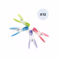 MSV 3700703903994 pince à linge 12 pièce(s) Polypropylène (PP)