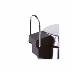 MSV 100437 poubelle 3 L Rond Acier inoxydable Miroir, Argent