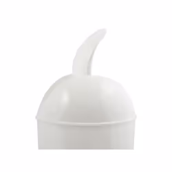 MSV 3700703905172 poubelle 5 L Rond Polystyrène Blanc