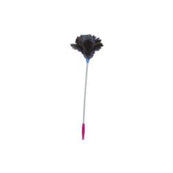 MSV - Plumeau plumes autruche 70cm manche bois