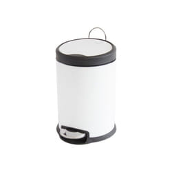 MSV Poubelle à pédale Inox