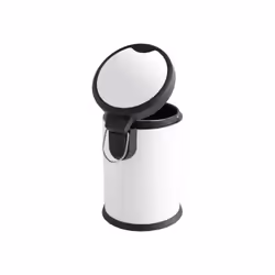 MSV Poubelle à pédale Inox