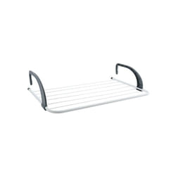 Etendoir balcon 5M Acier Blanc & Noir MSV