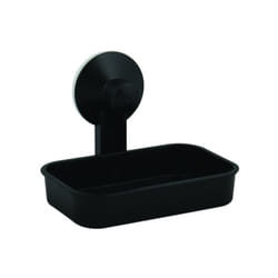 MSV - Porte savon Noir mat en Polypropylène