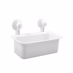 Etagère de douche à  ventouses Blanc MSV